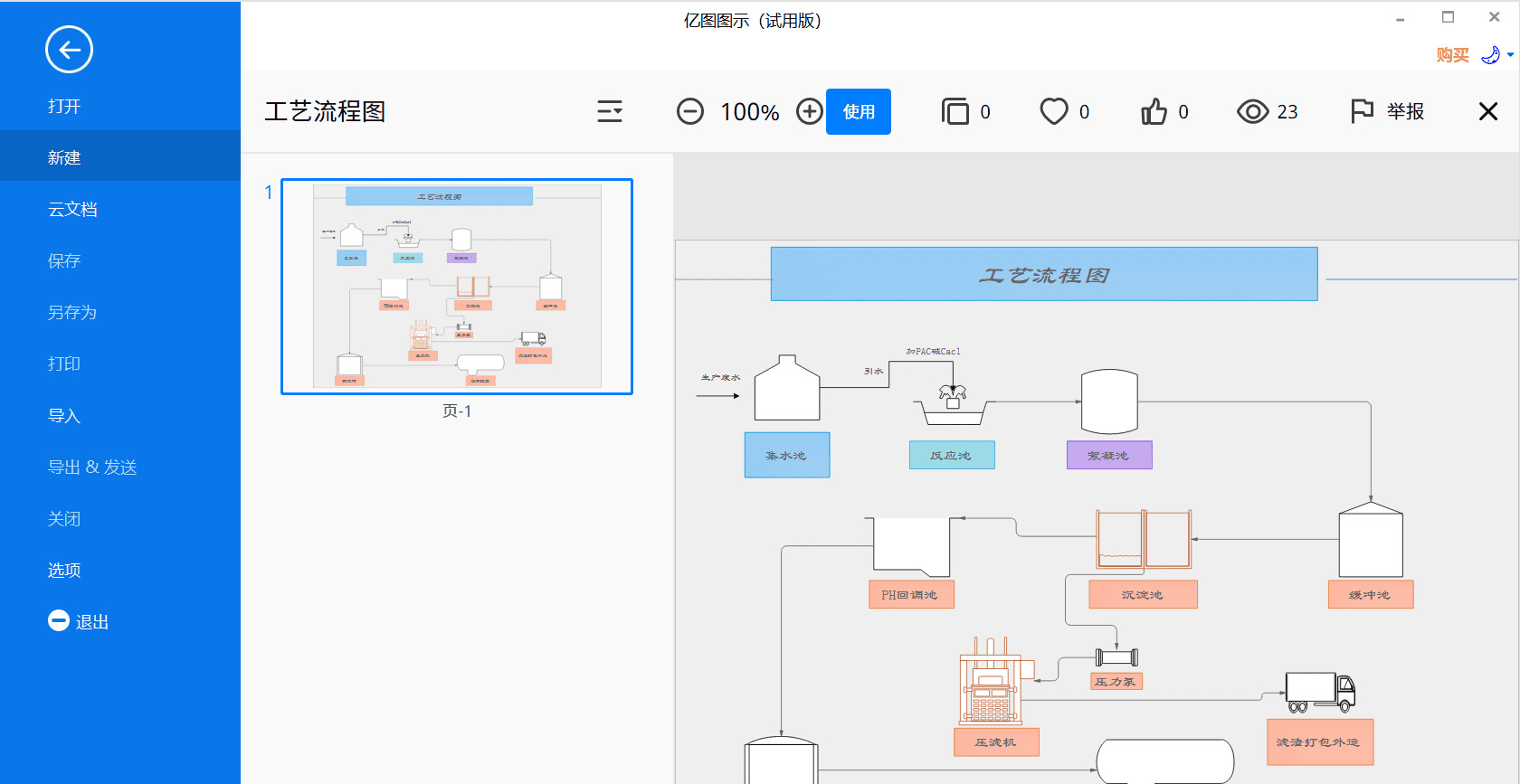 工艺流程图怎么画（工艺流程图绘制步骤图解）-第3张图片