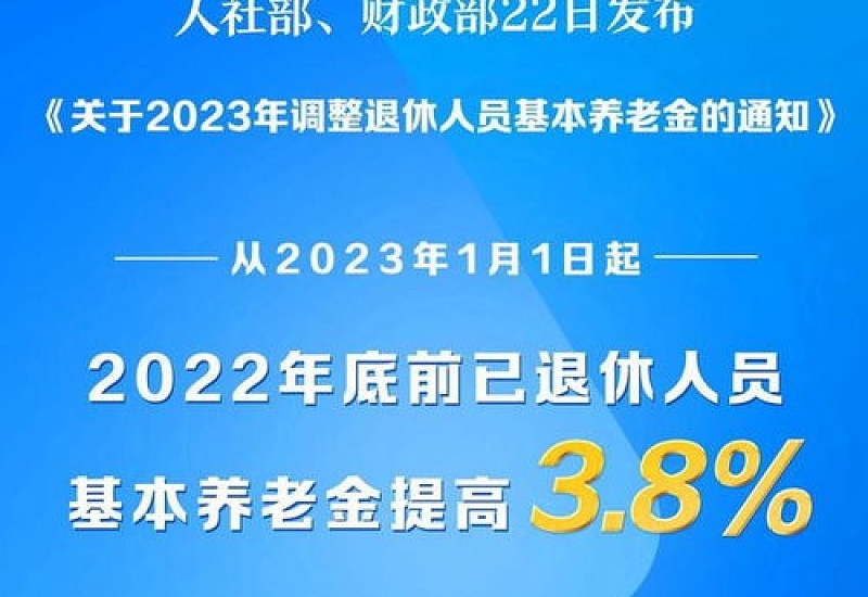 宁夏2023年调整退休人员基本养老金方案出炉  退休人员上涨了多少钱？