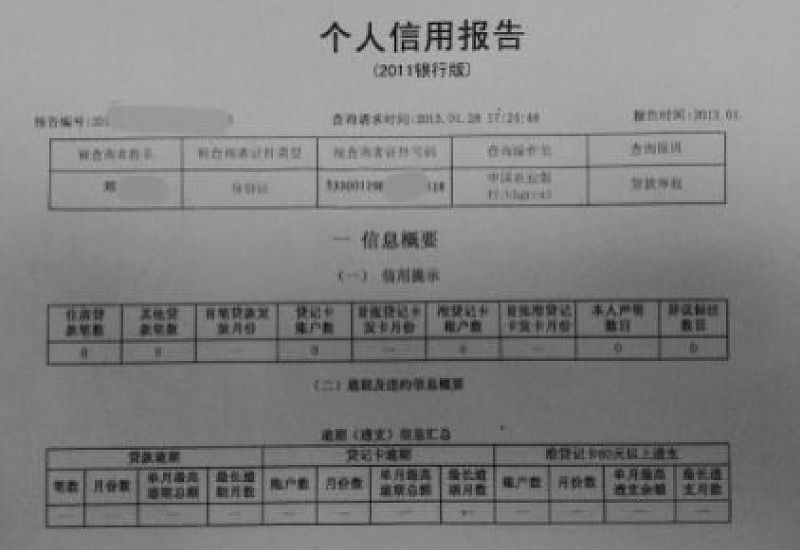 哪里可以查个人征信报告