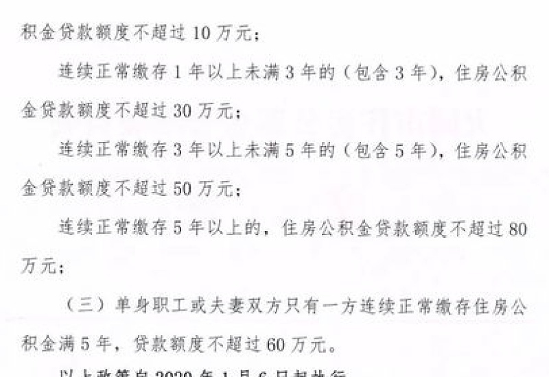 2023山西省调整住房公积金贷款政策最新通知