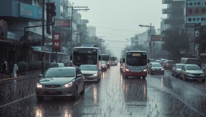 受冷空气和台风残余环流影响 海南今天局地大暴雨