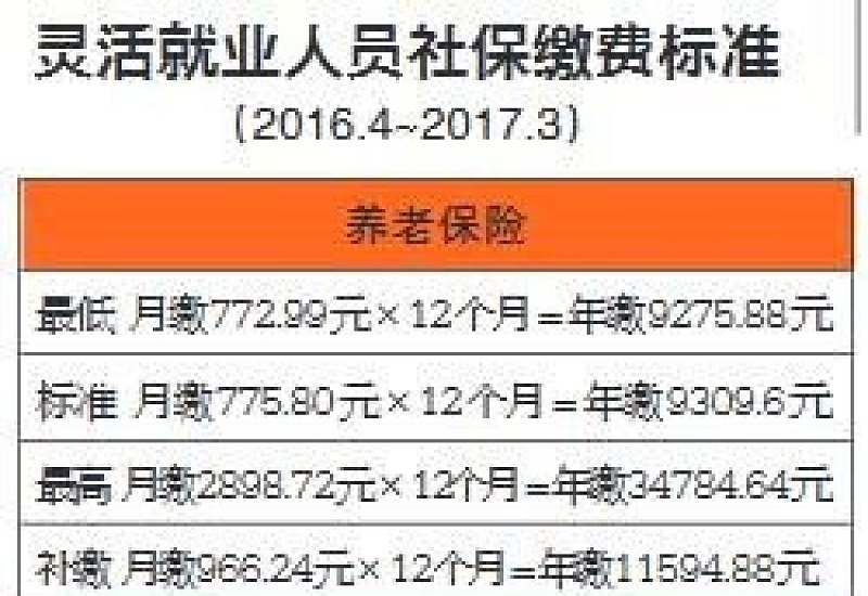 漳州灵活就业人员社保缴费2023