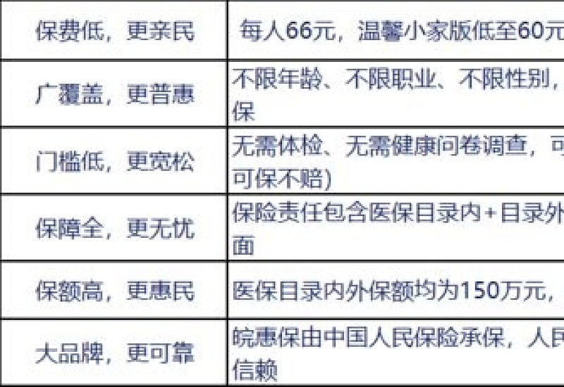 淮南市皖惠保报销细则