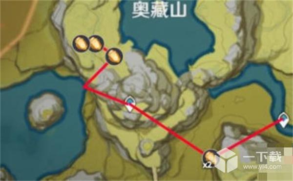 原神4.0石珀最佳采集路线